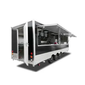 شاحنات مقطورة جديدة على طراز Airstream لتقديم الطعام في حالة جيدة