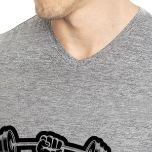 เสื้อยืดคอกลมลำลองแขนสั้นสำหรับผู้ชายเสื้อถักซักด้วยผ้าถักแบบว่างเปล่าสำหรับฤดูร้อน - Product Image 3