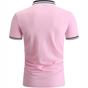 Haute qualité homme nouveau Style de mode sur mesure hommes Polo T-shirts 100% coton hommes à manches courtes Polo - Product Image 3