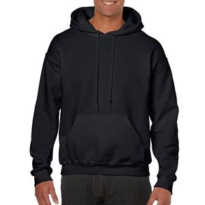 Sweat-shirts pour hommes à prix de gros, vêtements de rue, pulls à capuche unis, molleton lourd, sweat-shirts surdimensionnés pour hommes, fournisseur BD - Product Image 2