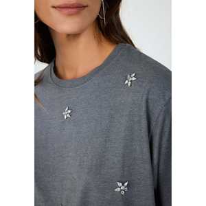 T-shirt à col rond coupe décontractée - Product Image 2