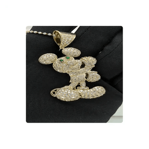 Meilleure qualité 4.50ct naturel VS Si pureté véritable pendentif en diamant en or pour les mariages directement de l'Inde - Product Image 5