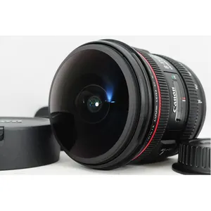Canon EF 8-15mm f 4LUSM中古レンズプラスフードカメラアクセサリー