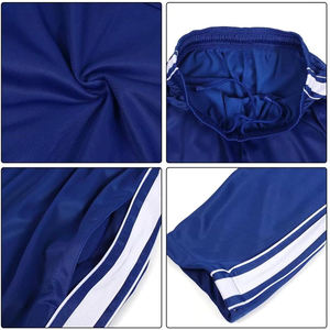 Chándal cortavientos de poliéster personalizado, conjuntos de pantalones cortos cortavientos, chándal de nailon ligero, conjunto de pantalones cortos transpirables de verano para hombre - Product Image 4