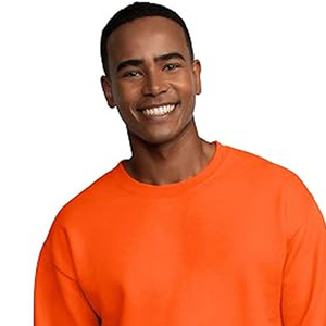 Sudadera unisex Premium de cuello redondo de gran tamaño, diseño personalizado bordado en blanco, material de poliéster/algodón para la temporada de otoño - Product Image 5