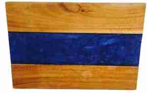 Tabla de cortar de resina de madera de Acacia de lujo con el mejor diseño, utensilios de cocina elegantes, tabla de queso charcutería para inauguración de la casa - Product Image 3