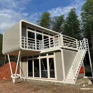 Casa Prefabricada para Exteriores 2025, Casa Portátil Tipo Contenedor, Villa, Espacio de Estadía Urbana, Cápsula Espacial para Casa Móvil - Product Image 3