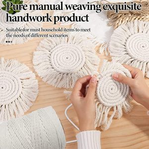 Best Theme Design Cotton Rope <b>Table</b> <b>Coaster</b> Best for Parties and Other Functions Tableware Decorative Beast Design <b>Coaster</b> - Product Image 4