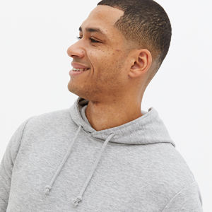 Sweat à capuche pour homme 100% coton de haute qualité en polaire épais Taille et impression personnalisées Service OEM pour vêtements de rue d'hiver Thermique - Product Image 6