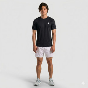 เสื้อเชิ้ต Performa Casual Streetwear สีดำ ผ้าฝ้ายออร์แกนิก 100% เนื้อผ้าถักน้ำหนักเบา พิมพ์ลายด้วยเทคนิคซิลค์สกรีน - Product Image 5