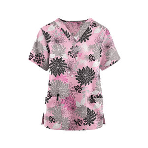 Conjuntos de Uniformes Médicos de Algodón Profesional con Etiqueta Privada, Transpirables, Cómodos, Unisex - Product Image 1