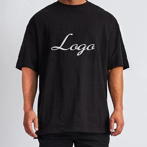 2023 100% coton surdimensionné Crewne tenue décontracté T-Shirt confortable Streetwear Logo personnalisé impression de haute qualité tricoté blanc - Product Image 6