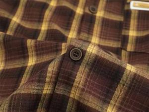 Chemises en flanelle pour hommes de haute qualité 100% coton séchage rapide écologique respirant Style Hip Hop durable doux - Product Image 3