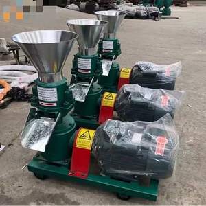 Nouvelle machine à granulés d'aliments multifonctionnelle en acier allié, moteur diesel 3KW, modèle 120, haute productivité - Product Image 1