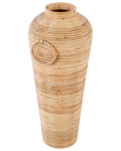 Jarrón decorativo de ratán Natural hecho en Vietnam material ecológico para decoración del hogar y decoración de vajilla al por mayor - Product Image 2