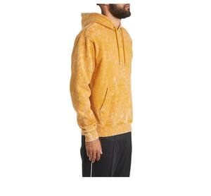 Meilleure qualité vêtements décontractés hommes sweats à capuche Slim Fit 500 GSM lavage à l'acide couleur unie conception personnalisée à capuche directe Pakistan usine - Product Image 6