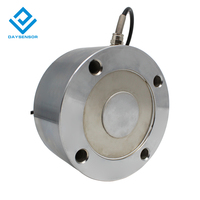 Sensor de fuerza tipo Radio, celda de carga de compresión, 100KN, peso de medición de alta precisión para máquina, báscula de tolva, equipo automático