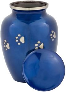 Urne Offre Spéciale pour animaux de compagnie cendres empreinte de patte urnes pour animaux taille métal personnalisable fournitures funéraires en gros et exportateur - Product Image 6