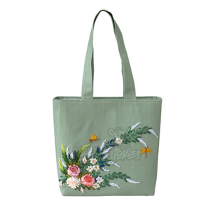 Sac fourre-tout brodé à la main le mieux noté pour les filles Sac pour femmes durable et élégant fabriqué au Pakistan - Product Image 1