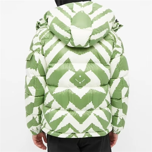 Veste matelassée d'hiver personnalisée OEM avec impression intégrale par sublimation, réversible, double face, épaisse, rembourrée de duvet, bulle 2026 - Product Image 5
