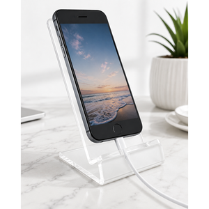 Soporte Acrílico para Teléfono Celular con Base Giratoria, Tamaño Personalizado, Portátil, Impermeable, para Uso en el Hogar o Escritorio - Product Image 5