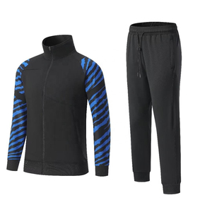 Nuevo Diseño de Ropa Deportiva de Invierno para Hombre, Chándal Cortavientos, Transpirable, Ecológico, Reversible, de Poliéster/Algodón Grueso para Gimnasio - Product Image 1