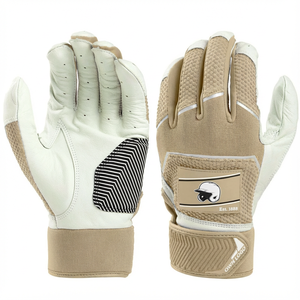 Gants de frappe de baseball personnalisés professionnels en gros, paume en cuir de haute qualité, ventilés, super flexibles, gants de frappe de softball - Product Image 5