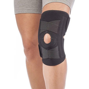 Adjustable Breathable Thin Sports Training Elastic Knee Protector Wraps Hot Sale <b>Running</b> Bracket Patella Shock Knee <b>Pads</b> - Product Image 1