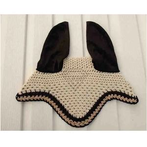 Dernier design Bonnets d'oreille équestres personnalisés Voiles anti-mouches pour chevaux Bonnets d'oreille en maille douce de haute qualité pour l'équitation - Product Image 4