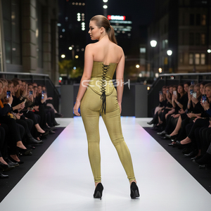 Mom Feeding Printed <b>Corset</b> With Matching Leggings <b>Body</b> <b>Shaper</b> Strapless Slim Fit <b>Corsets</b> Manufacturer - Product Image 4