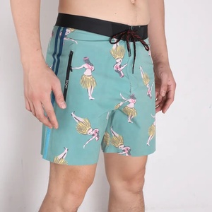 2024 modèle personnalisé écologique hommes Shorts de bain Anti-rides chaud mode décontracté Shorts de plage poches été OEM Sublimation - Product Image 2