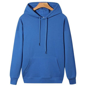 Grueso 100% algodón con bolsillos Múltiples colores sudaderas con capucha mejor diseño ajuste regular Sudaderas con capucha transpirables de secado rápido OEM personalizado. - Product Image 1