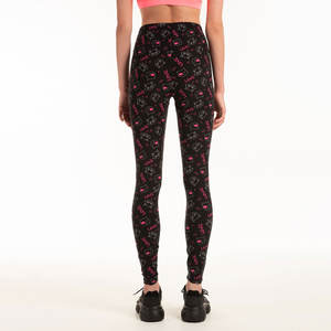 Productos más vendidos Sublimación Mujeres Yoga Leggings Entrenamiento Desgaste Sublimación Impresión Transpirable Mujeres Leggings - Product Image 3