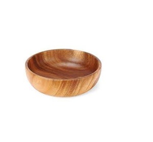 Cuenco de madera natural de búho, cuenco clásico de madera a precio barato - Product Image 2