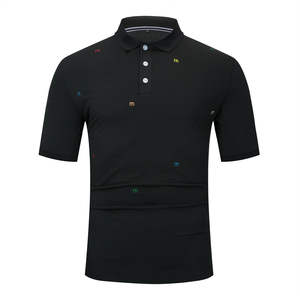 Camiseta de Golf Unisex de 220 g/m², 100 % Algodón, Cuello Redondo de Alta Calidad, Manga Corta, Antiarrugas, Personalizable para Hombre y Mujer - Product Image 1