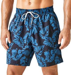 Short de plage d'été pour hommes Short de bain à séchage rapide pour garçons Natation Impression personnalisée Service OEM écologique - Product Image 1