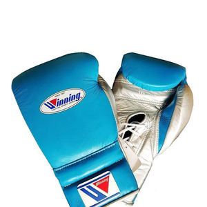 2025 Custom Logo Exquisite Leather Moisture Wicking <b>Hook</b> & Loop Closure Training/Sparring Boxing Gloves - Product Image 2