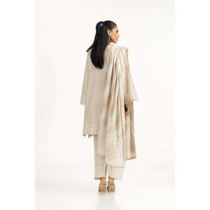 Ensemble de costume brodé 3 pièces IUSTKSD-2007 Summer Lawn Sequence - Product Image 3