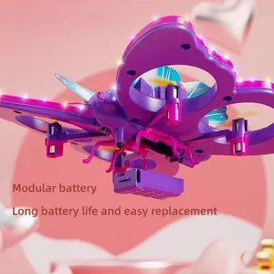 โดรนของเล่นกลางแจ้งสำหรับเด็กโดรนควบคุมระยะไกลด้วยผีเสื้อกากเพชรโดรน Quadcopter-B0P8 - Product Image 1