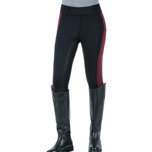 Leggings de equitación de cintura alta con ajuste elástico para mayor soporte y comodidad durante la montada. - Product Image 1