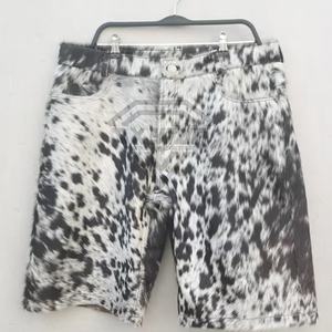 Pantalones Cortos de Cuero Vacuno para Hombre de Primera Calidad, Transpirables y Cómodos, Nuevo Estilo, Diseño Único, Pantalones Cortos de Cuero Vacuno para Hombre OEM - Product Image 6