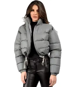 Oem Stijl Nieuwe Puffer Jas Polyester Watten Jas Voor Vrouwen Lichtgewicht Puffer Jas Groothandel Topkwaliteit Lage Moq.