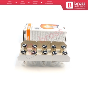 BHL593 Pack de 10 ampoules de la série ORIGINAL 7537 21/5 W 24 V BAY15d avec base métallique - Product Image 2