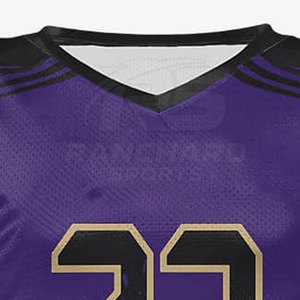 Jersey de Fútbol Americano Personalizado para Jóvenes 2025 con Botones, Sublimación de Alta Calidad para Hombre - Product Image 5