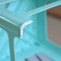 Tabouret empilable au design moderne de haute qualité du fabricant de meubles en plastique du Vietnam pour le bureau à domicile, l'intérieur et l'extérieur