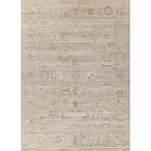 Viscaya Beige <b>Brown</b> <b>Wool</b> Hand Knotted Rugs Medallion Rectangle Puzzle for Home Car for Living Hallway Entryway-PKWL-1117 - Product Image 1