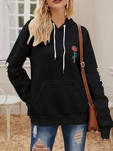 <b>Men's</b> 100% Cotton Fleece <b>Sherpa</b> <b>Hoodie</b> Pullover Customizable Solid Long Sleeve Winter Outerwear Cozy Loose Pocket High Quality - Product Image 6