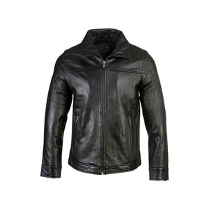 Men <b>Leather</b> Men's Vintage <b>Winter</b> <b>Leather</b> <b>Jacket</b> - Product Image 1