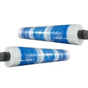 Película protectora de PE elástica transparente con logotipo personalizado de Duc Thien, película de plástico logístico LLDPE suave a prueba de humedad de 200-4000m - Product Image 2