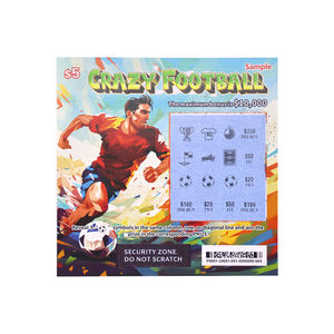 Billet de loterie <span class=keywords><strong>en</strong></span> <span class=keywords><strong>ligne</strong></span> international à thème personnalisé de haute qualité Super Lotto design <span class=keywords><strong>gratuit</strong></span> Jeu de cartes à gratter Loterie - Product Image 3